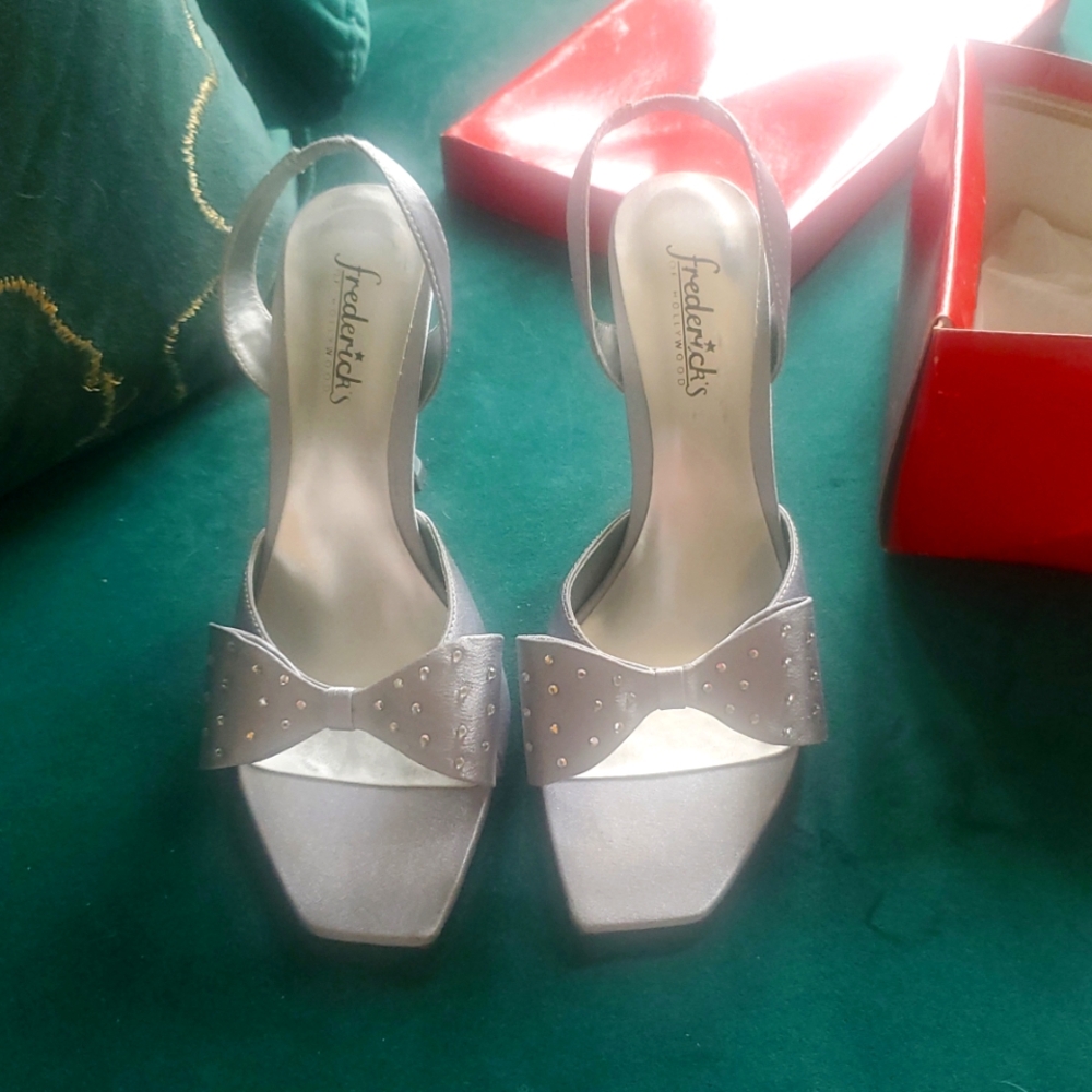 Silver heels